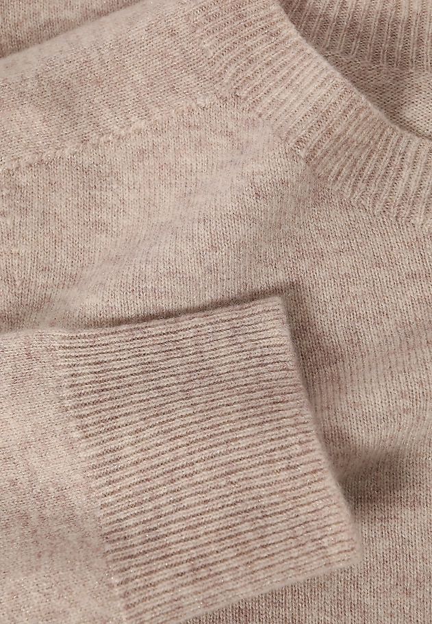WOOL JUMPER WITH A SUBTLE SHINE - GLORIA WOOL JUMPER WITH A SUBTLE SHINE - GLORIA BÉŽOVÁ 8