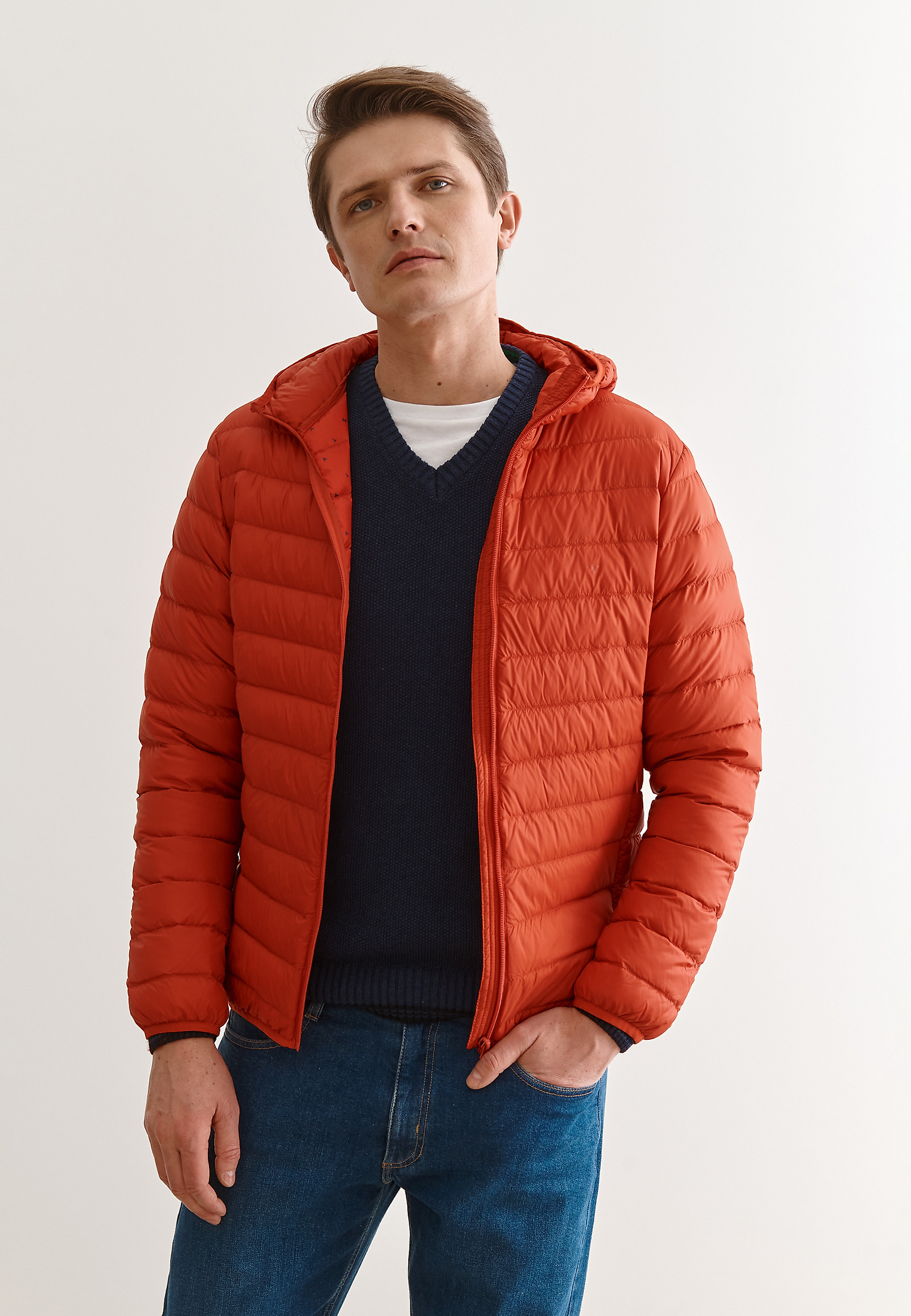MEN'S DOWN JACKET ANGELO MEN'S DOWN JACKET ANGELO RED 76157