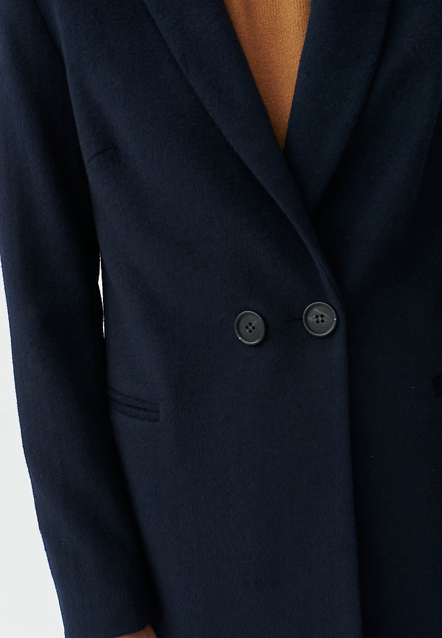 LADIES’ CLASSIC COAT SOWIA 1 LADIES’ CLASSIC COAT SOWIA 1 GRANATOWY 5
