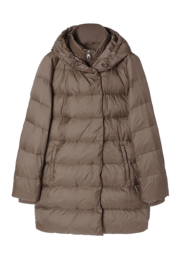 LADIES' PUFF JACKET WITH HOOD - DAGMARIA LADIES' PUFF JACKET WITH HOOD - DAGMARIA BEŻOWY 7