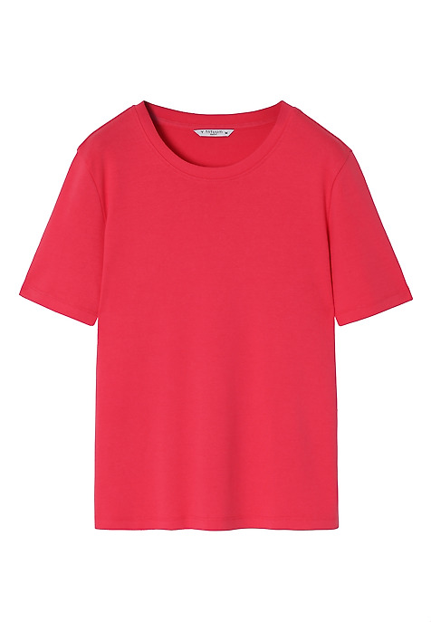 LADIES' COTTON T-SHIRT - KIRI 1 RED 2