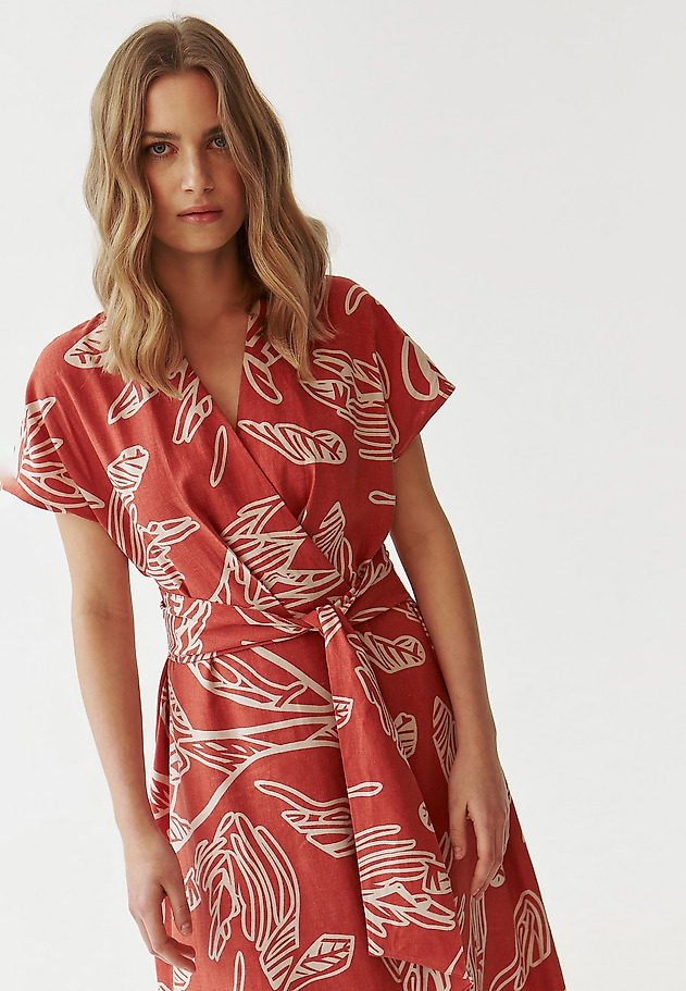 LADIES’ DRESS IN FLORAL PRINT - NESSA LADIES’ DRESS IN FLORAL PRINT - NESSA MULTIKOLOR 3