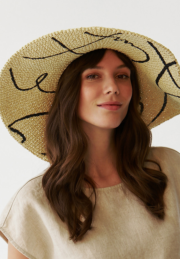 REVERSIBLE LADIES' HAT - ARIKA REVERSIBLE LADIES' HAT - ARIKA BEŻOWY 2