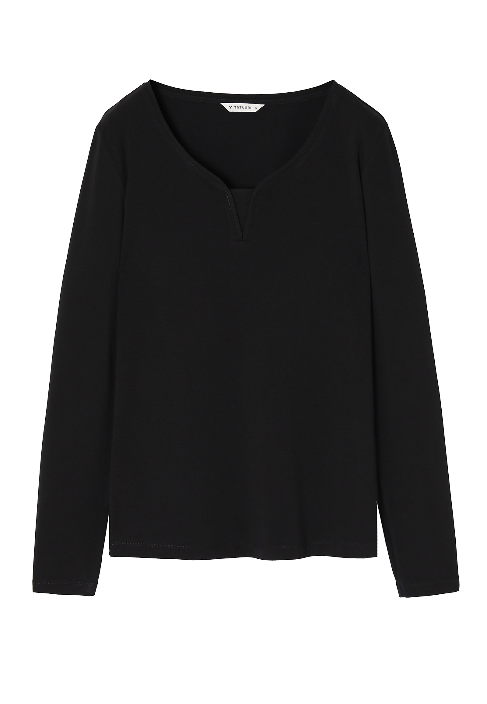 LADIES’ BLOUSE WITH DECORATIVE NECKLINE LAKATI LADIES’ BLOUSE WITH DECORATIVE NECKLINE LAKATI BLACK 91572