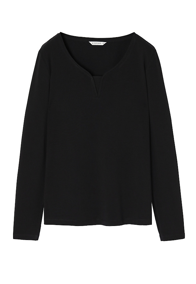 LADIES’ BLOUSE WITH DECORATIVE NECKLINE LAKATI LADIES’ BLOUSE WITH DECORATIVE NECKLINE LAKATI BLACK 6