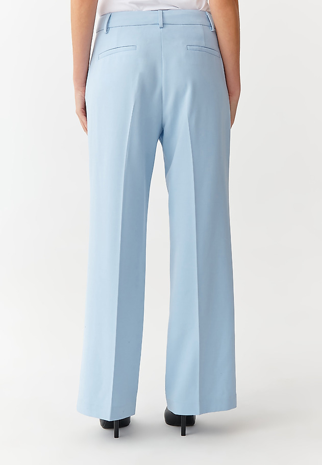 PANTALONI STILAȚI DE DAMĂ, CU CRAC LARG - ZARIANA 2 PANTALONI STILAȚI DE DAMĂ, CU CRAC LARG - ZARIANA 2 ALBASTRU 4