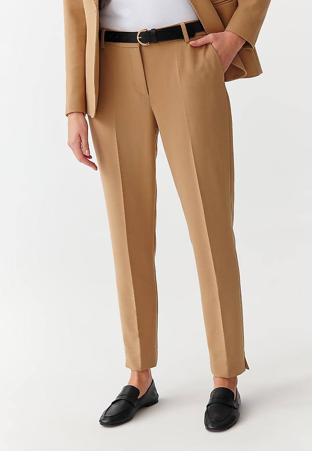 ELEGANT LADIES’ TROUSERS - RIANA ELEGANT LADIES’ TROUSERS - RIANA BEIGE 3