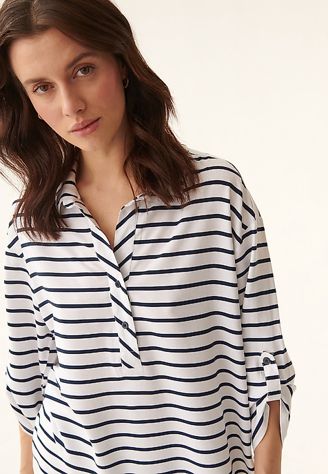 LADIES' STRIPED BLOUSE  BALEA MULTICOLOR 2