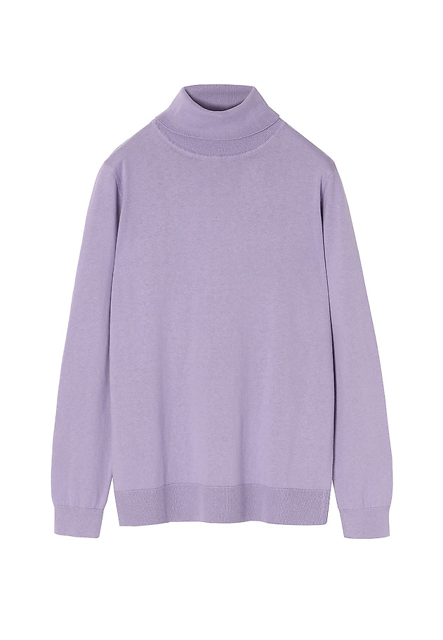 LADIES' TURTLENECK JUMPER MEKO LADIES' TURTLENECK JUMPER MEKO PURPLE 5