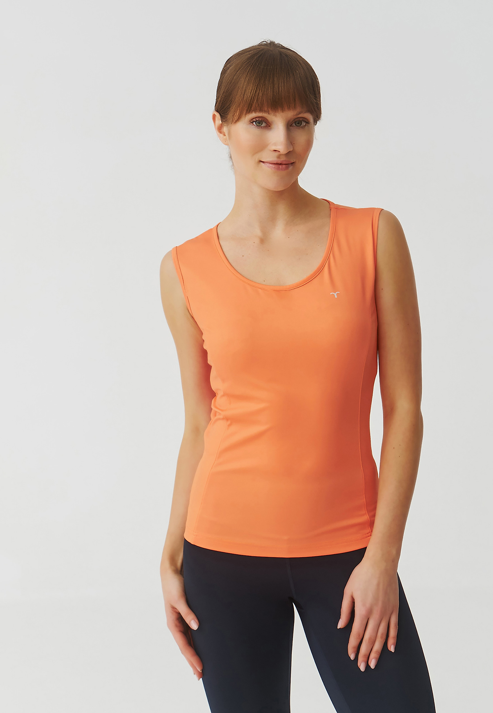 ŽENSKA BLUZA BREZ ROKAVOV - CECILIA ŽENSKA BLUZA BREZ ROKAVOV - CECILIA ORANŽNA 95412