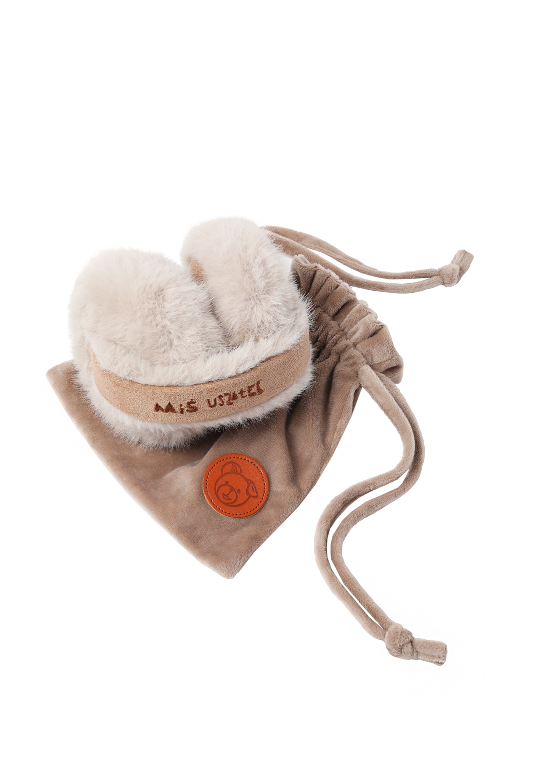 CHRÁNIČE NA UŠI S VYŠÍVANOU APLIKÁCIOU – MUFFI