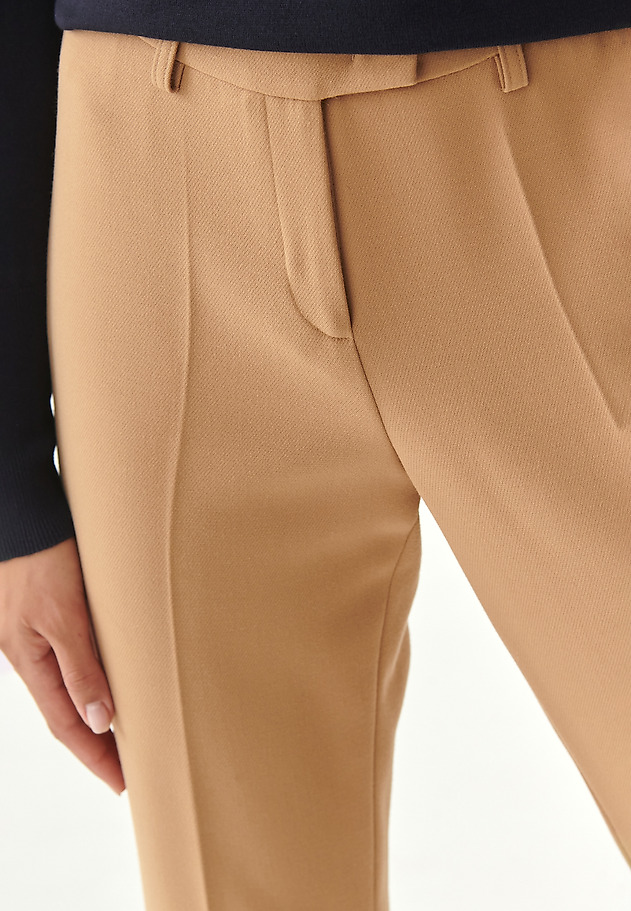 LADIES' TROUSERS MAXO LADIES' TROUSERS MAXO BEŻOWY 4
