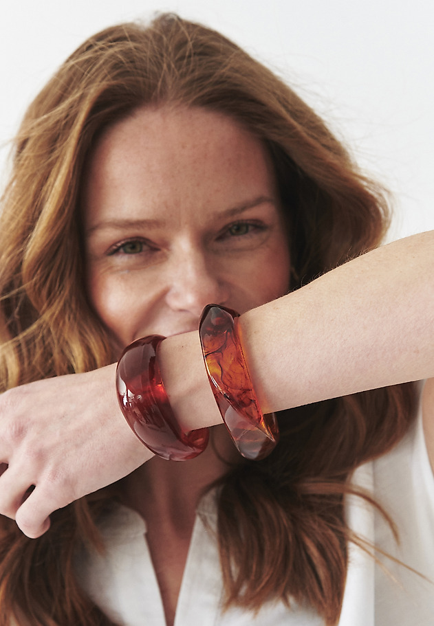 RESIN BRACELET - FRENI RESIN BRACELET - FRENI BRĄZOWY 2