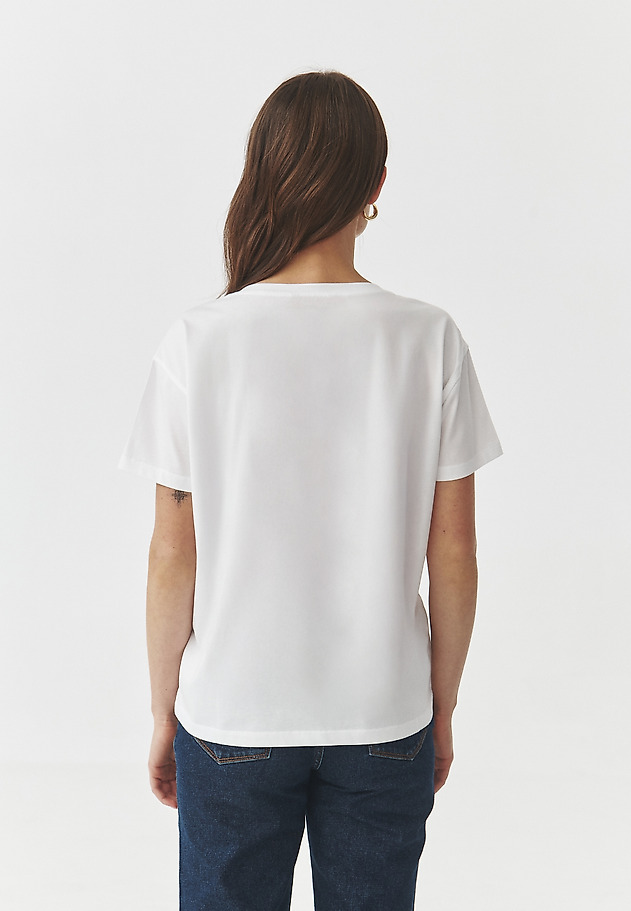 BOMBAŽNA MAJICA OVERSIZE - CARLA BOMBAŽNA MAJICA OVERSIZE - CARLA BELA 4