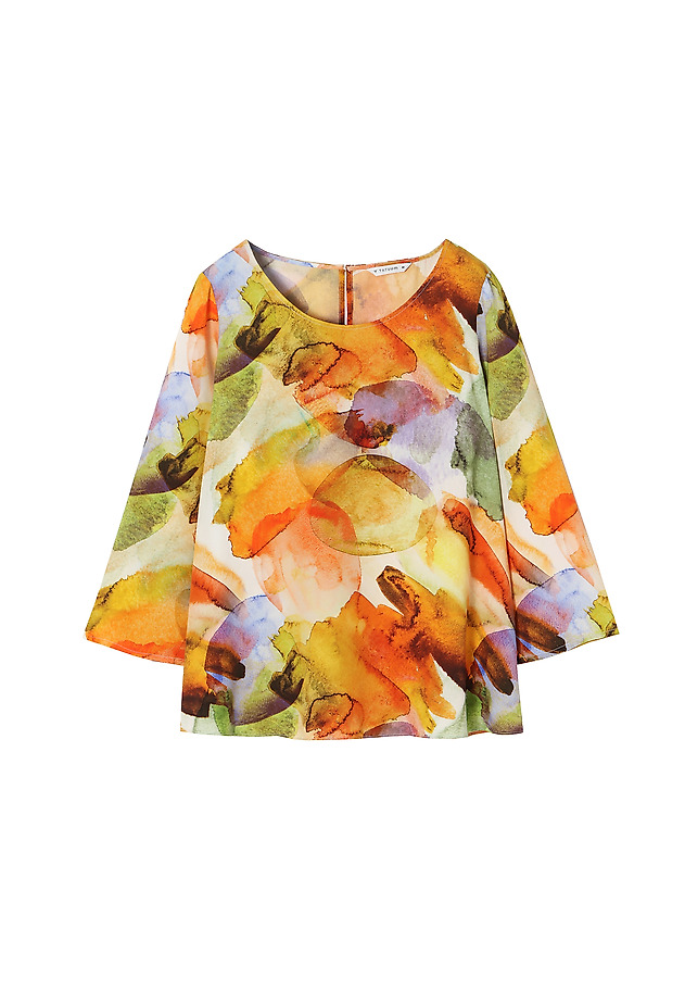 LADIES' PRINTED BLOUSE AFINAMIA LADIES' PRINTED BLOUSE AFINAMIA MULTICOLOR 5