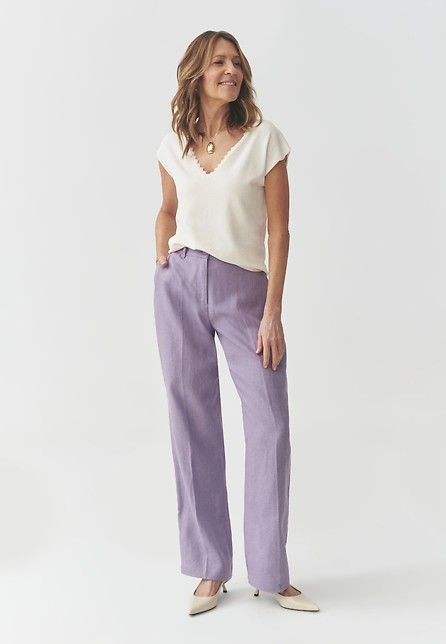 BLUZA IZ VISKOZNE PREJE - DANDY BLUZA IZ VISKOZNE PREJE - DANDY ECRU 2