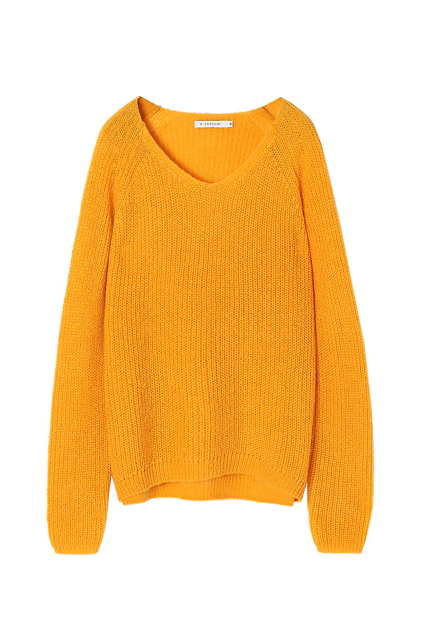 LEKKI SWETER DAMSKI Z WEŁNĄ BAKO LEKKI SWETER DAMSKI Z WEŁNĄ BAKO ŻÓŁTY 6