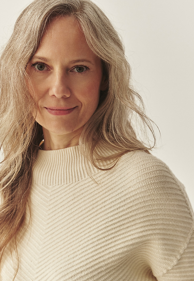 CASUAL TURTLENECK JUMPER - IRISA CASUAL TURTLENECK JUMPER - IRISA BEIGE 4