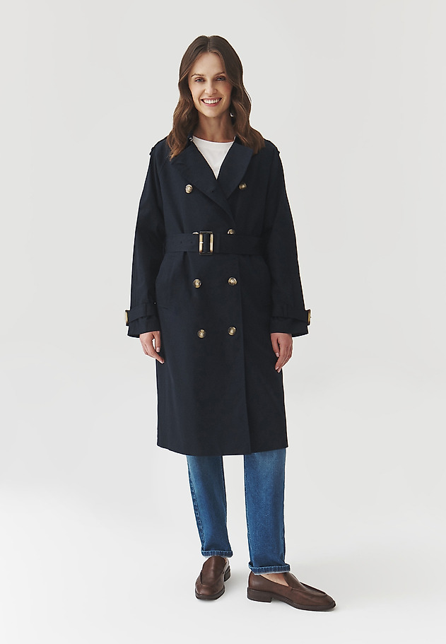 CLASSIC TRENCH — BATIA CLASSIC TRENCH — BATIA GRANATOWY 5