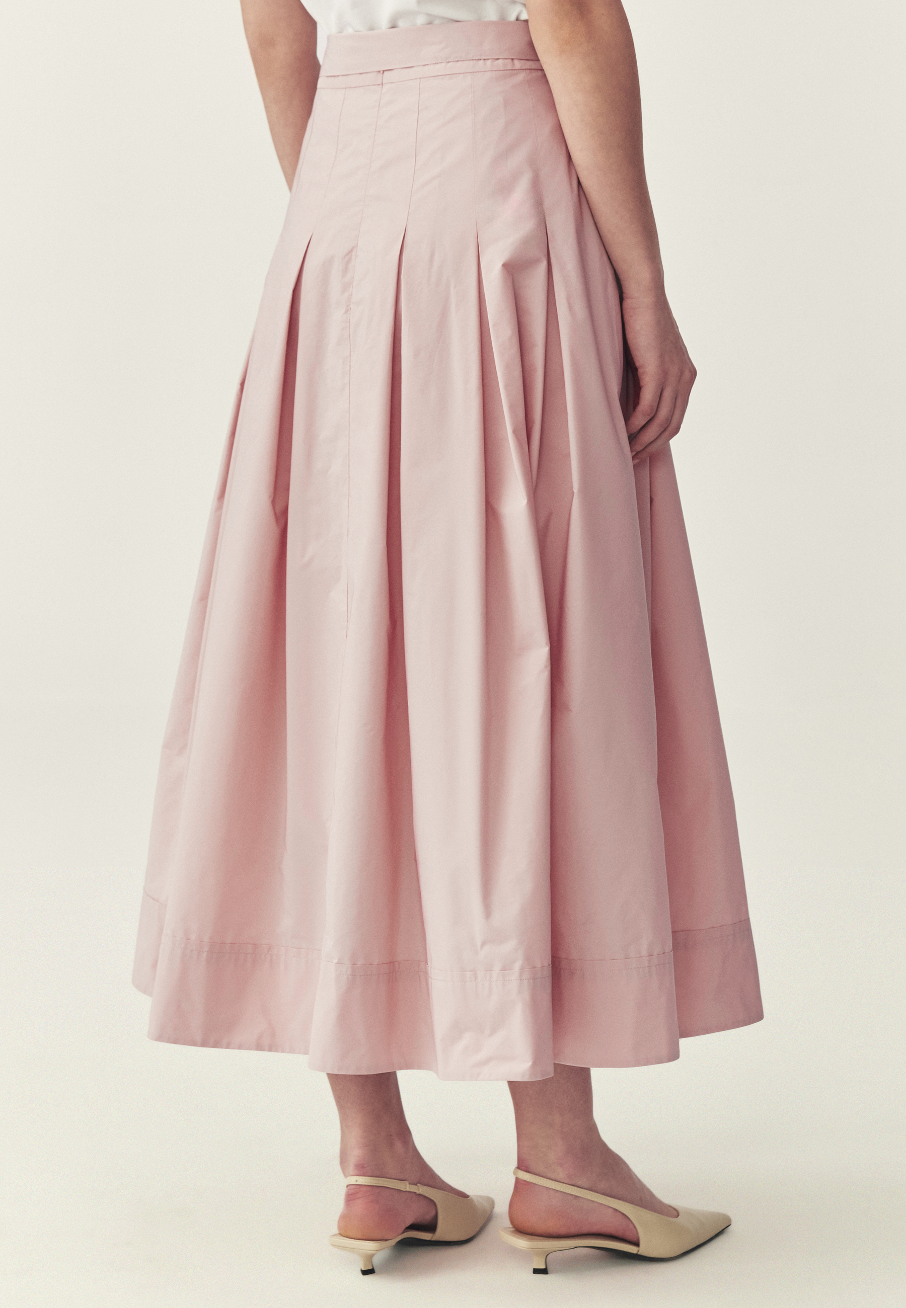 TKANINOVÁ MIDI SUKNĚ - TAFTANI 3