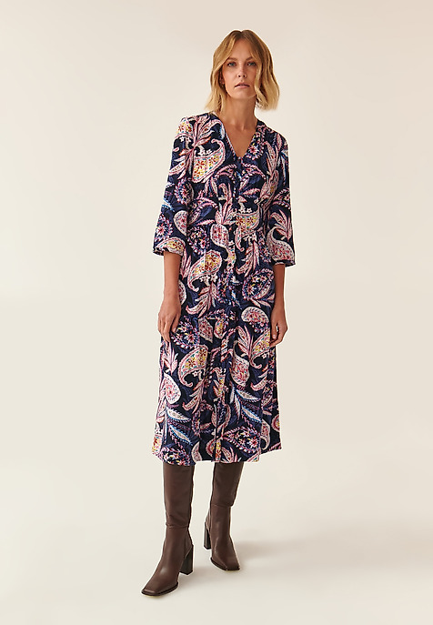 ROCHIE CU IMPRIMEU KAMDI MULTICOLOR 2