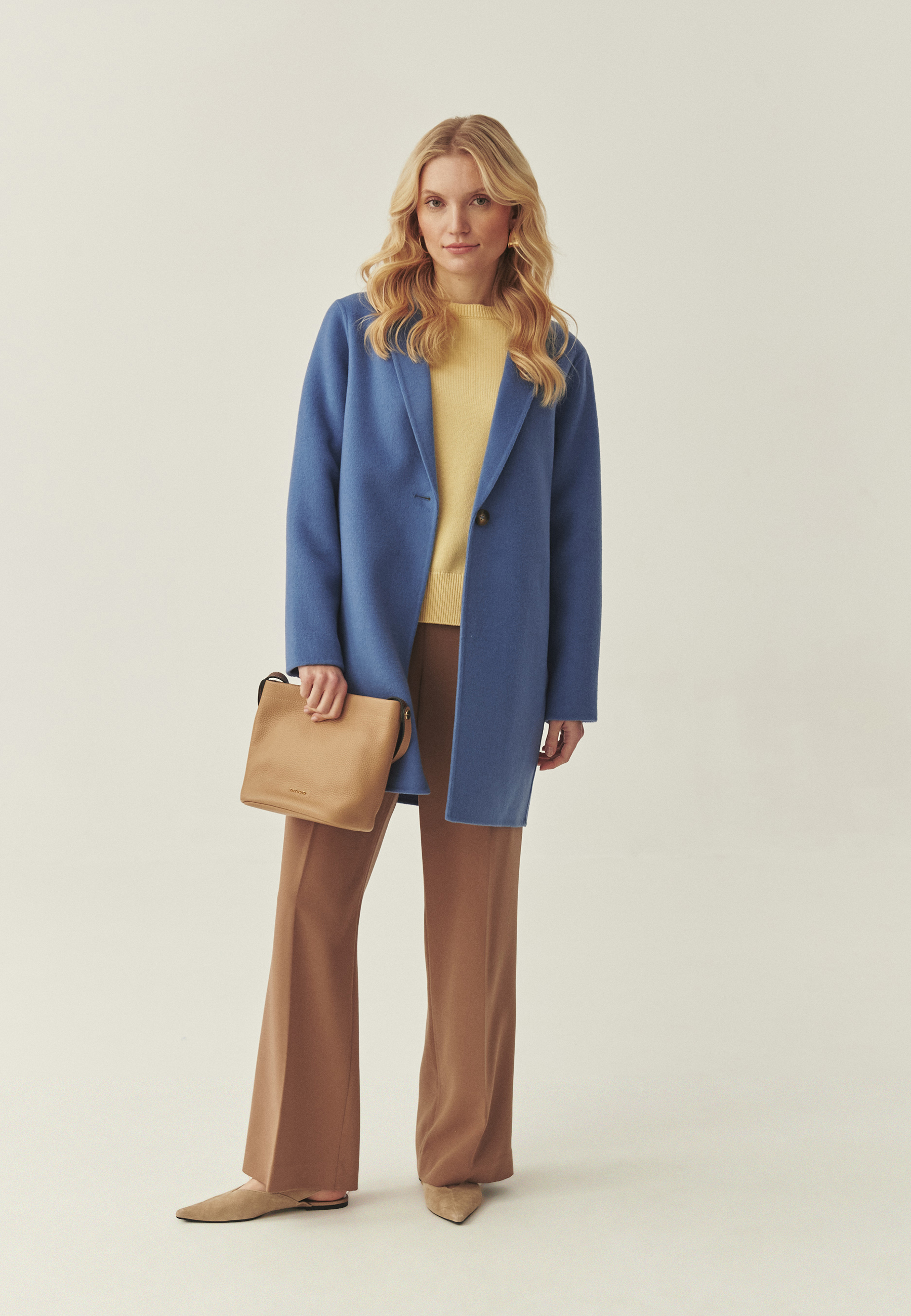 KLASYCZNY PŁASZCZ PRZEJŚCIOWY Z WEŁNĄ - LILO