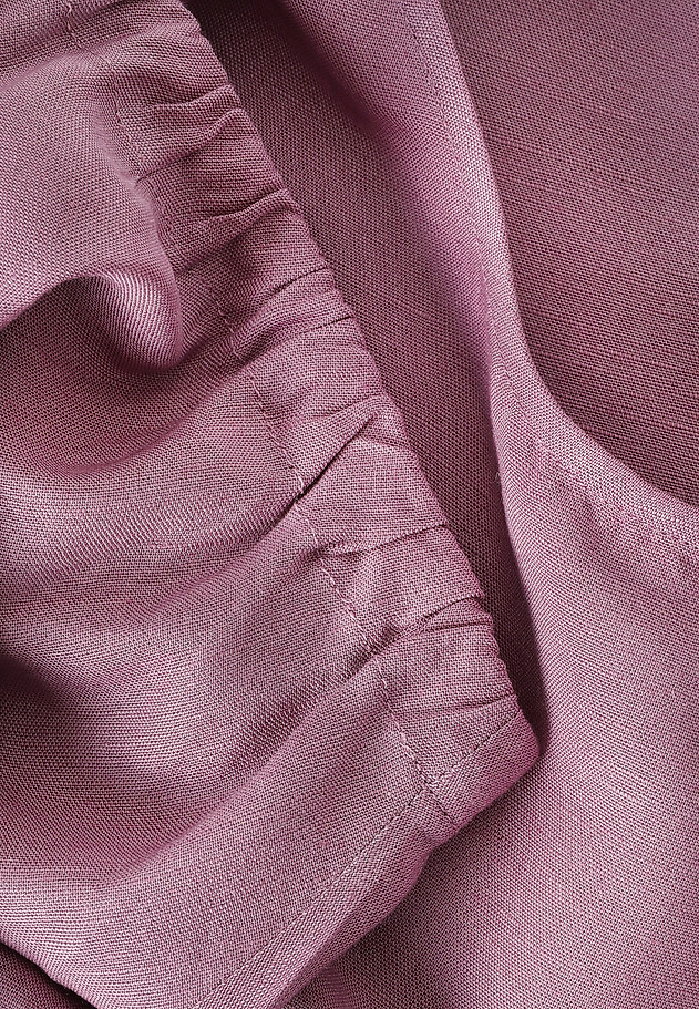 LINEN-VISCOSE BLOUSE - MALAGA LINEN-VISCOSE BLOUSE - MALAGA FIOLETOWY 7