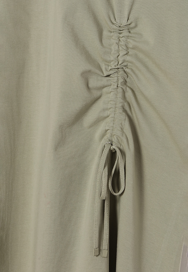 LADIES' DRAPED DRESS RIRI LADIES' DRAPED DRESS RIRI KHAKI 7