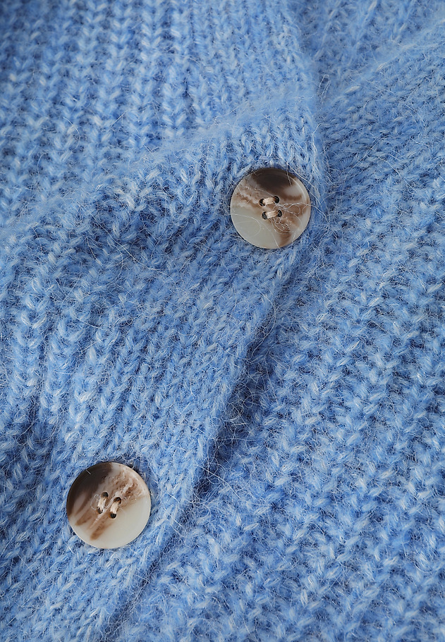 WOOL AND ALPACA CARDIGAN - ADISON WOOL AND ALPACA CARDIGAN - ADISON BLUE 9
