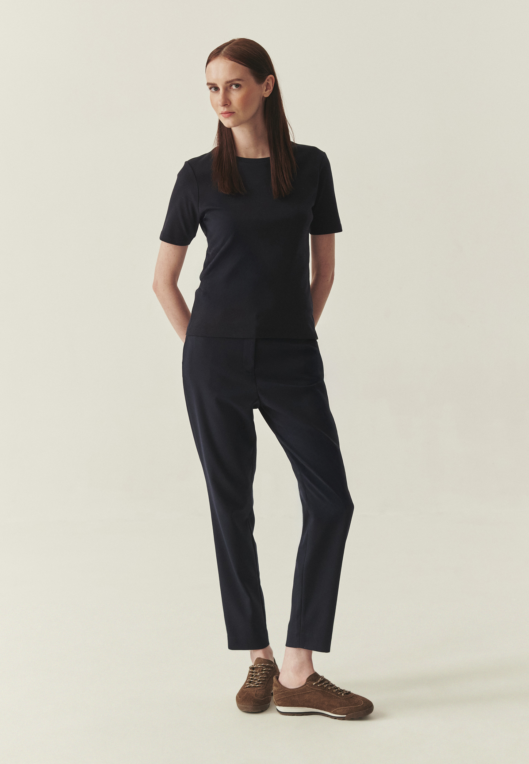 DOPASOWANA BLUZKA Z BAWEŁNĄ - MIKAJA