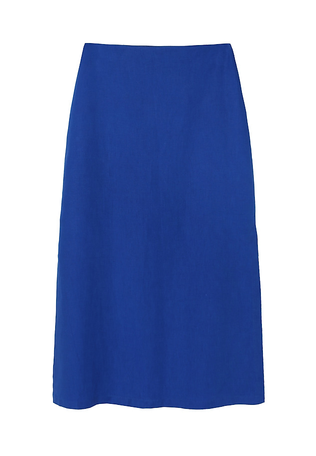LADIES’ BREATHABLE MIDI SKIRT WITH SLITS ON THE SIDES - SENO LADIES’ BREATHABLE MIDI SKIRT WITH SLITS ON THE SIDES - SENO NIEBIESKI 6