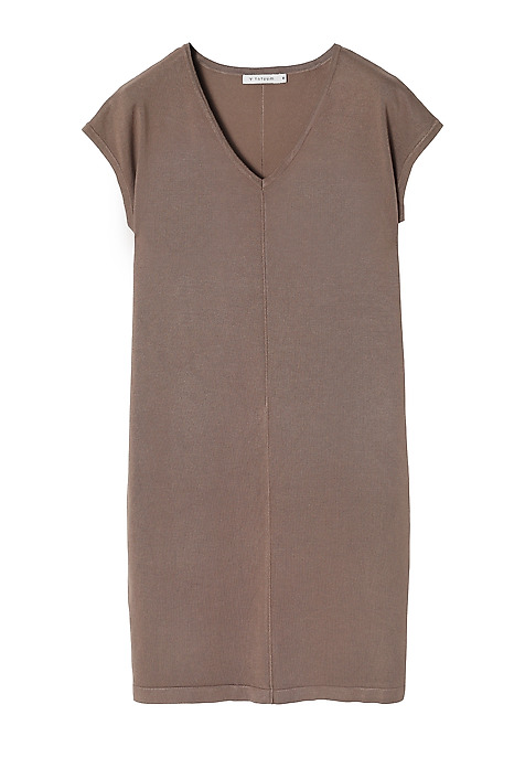 LADIES’ KNIT DRESS - ADRIA BEIGE 2