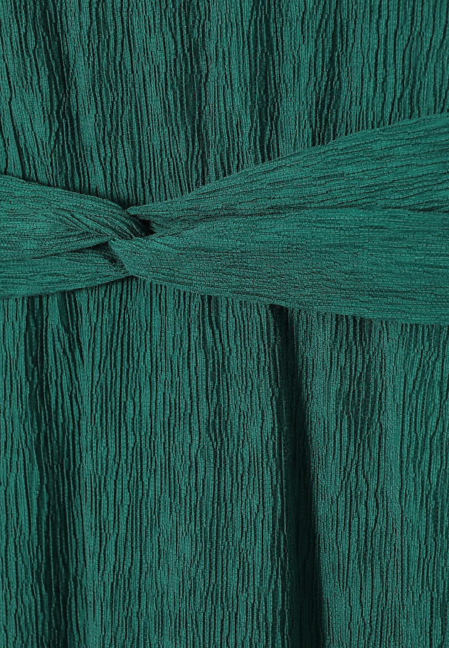 LYOCELL CREPE MIDI DRESS - GIORGIA LYOCELL CREPE MIDI DRESS - GIORGIA GREEN 6
