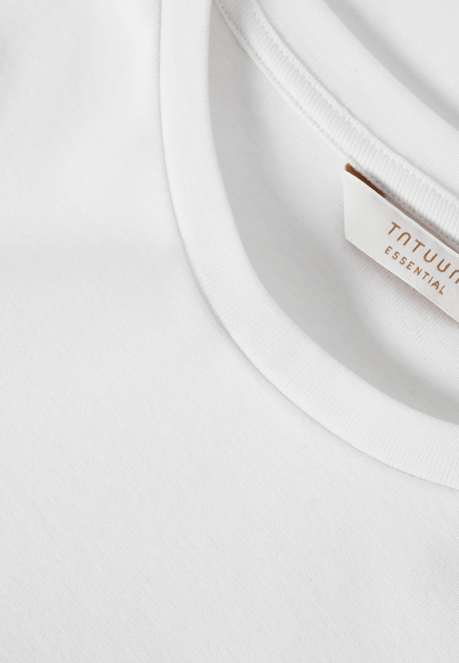 COTTON T-SHIRT WITH SHORT SLEEVES - KIRI WHITE 2