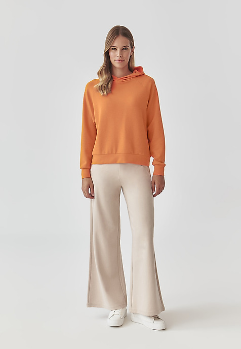 LADIES’ RAGLAN HOODIE - VIOLETTA ORANGE 2