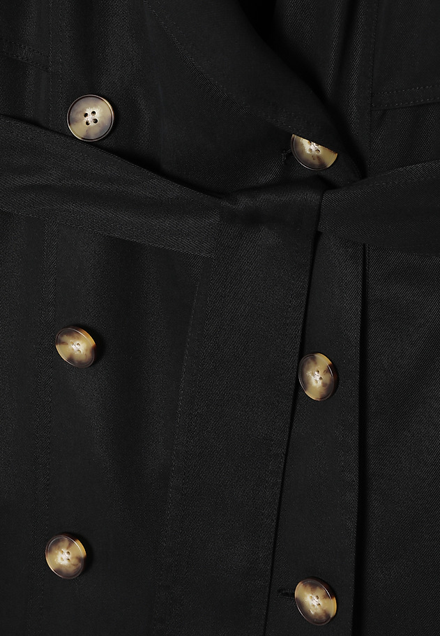 CASUAL TRENCH WITH BELT — NATIS CASUAL TRENCH WITH BELT — NATIS CZARNY 8