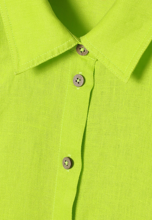LADIES’ COMFORTABLE LINEN SHIRT - ANDRAGIA 1 LADIES’ COMFORTABLE LINEN SHIRT - ANDRAGIA 1 ZIELONY 7