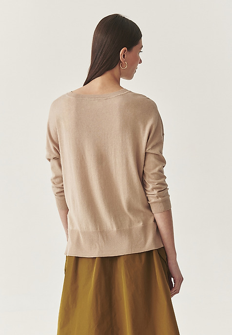 STYLISH COTTON JUMPER - NALA BEIGE 2
