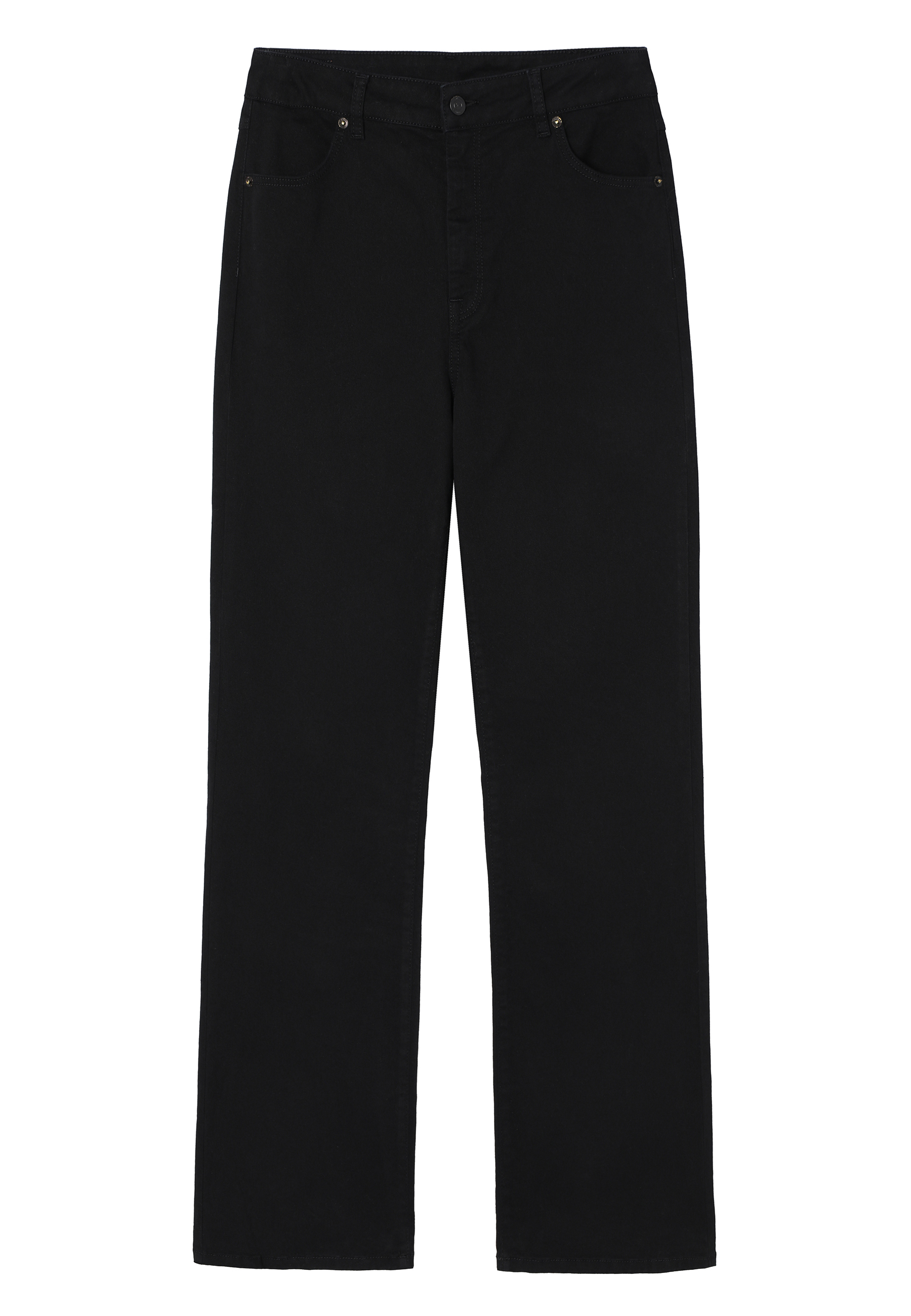 DENIMOWE SPODNIE FLARE - RIFONO 1 CZARNY 2