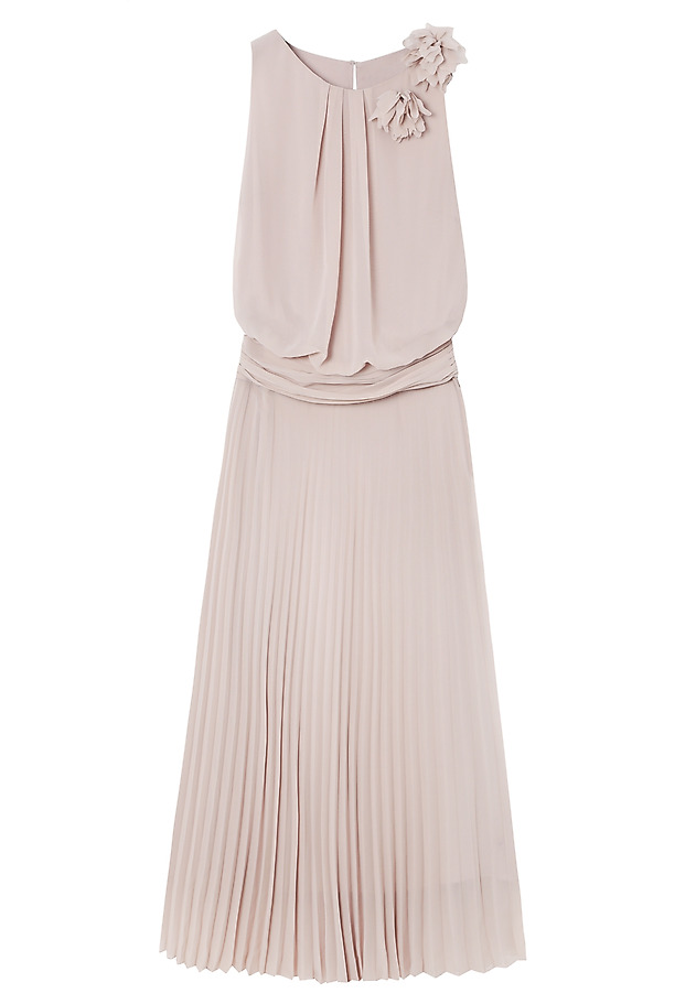 ROCHIE MAXI PLISATĂ - ROZANI ROCHIE MAXI PLISATĂ - ROZANI BEJ 9