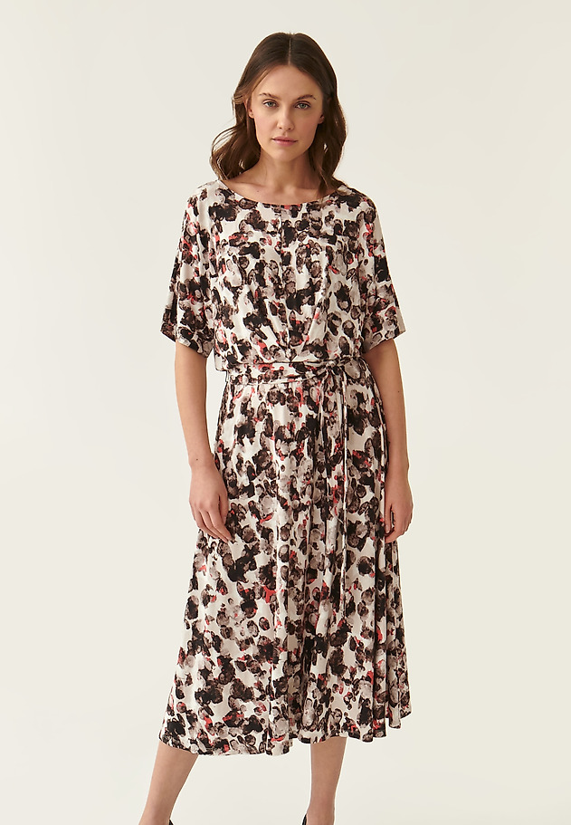 DRESS WITH WATERCOLOR PATTERN EWELO DRESS WITH WATERCOLOR PATTERN EWELO MULTIKOLOR 2