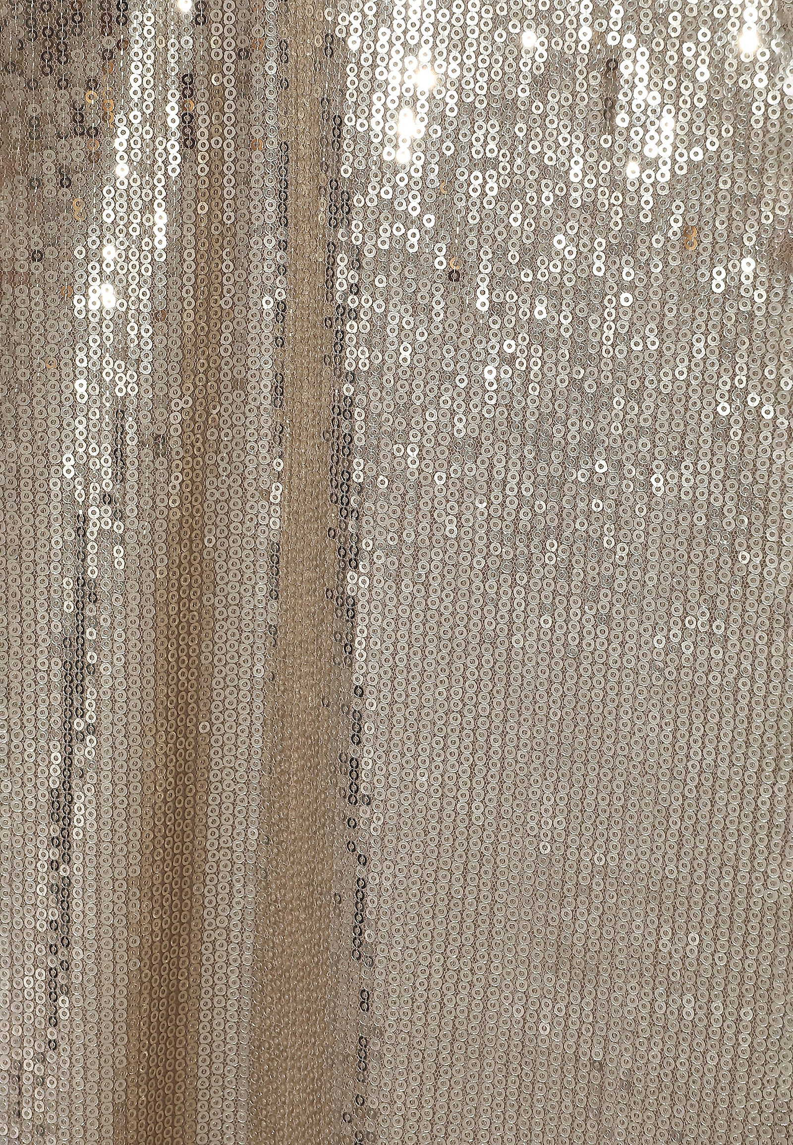 LADIES’ BLOUSE WITH SPARKLING SEQUINS - CEKINA LADIES’ BLOUSE WITH SPARKLING SEQUINS - CEKINA BEIGE 96312