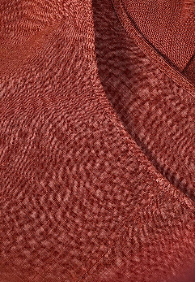 LADIES' BOXY LINEN BLOUSE OMALO 1 LADIES' BOXY LINEN BLOUSE OMALO 1 POMARAŃCZOWY 6