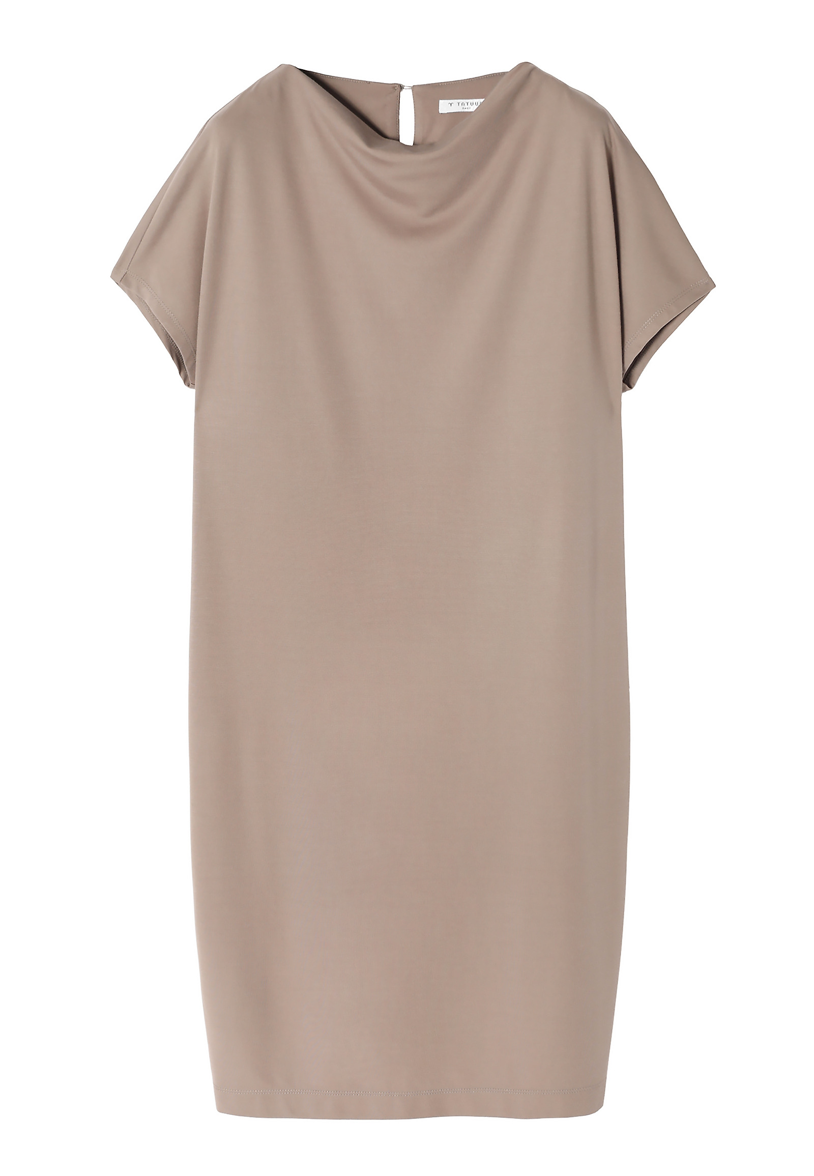 the luxe cotton side slit tee dress Slit Tee Dress in Black LEXI + LOU