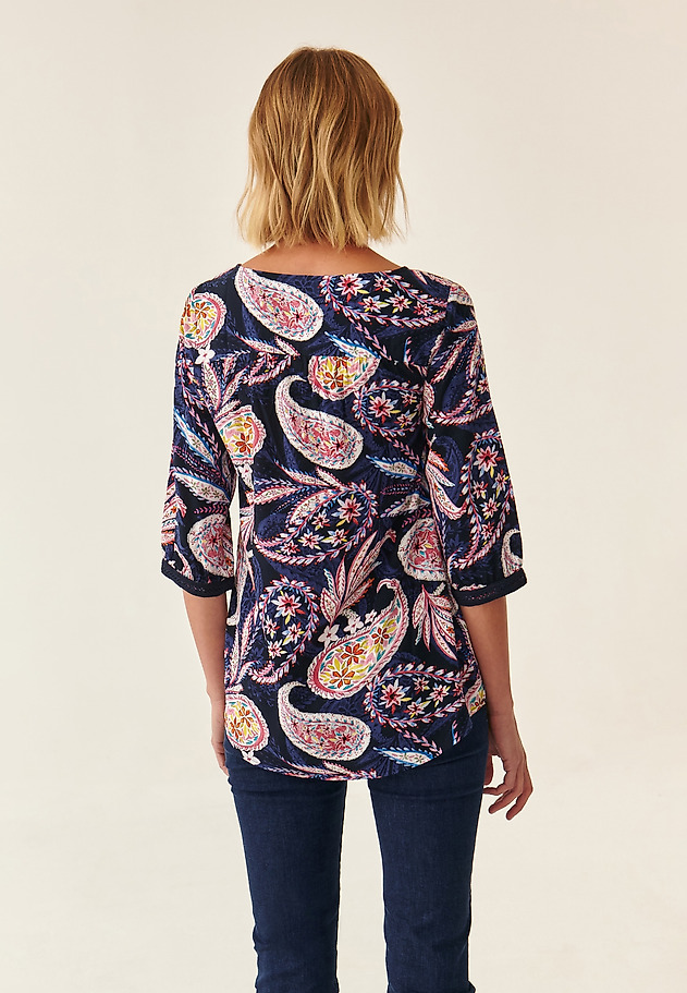 ŽENSKA BLUZA S POTISKOM MIZURIA ŽENSKA BLUZA S POTISKOM MIZURIA VEČBARVNA 4