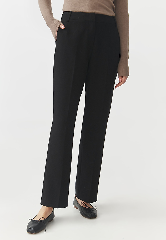 SUIT TROUSERS WITH STRAIGHT LEG — LANKA 1 SUIT TROUSERS WITH STRAIGHT LEG — LANKA 1 CZARNY 4