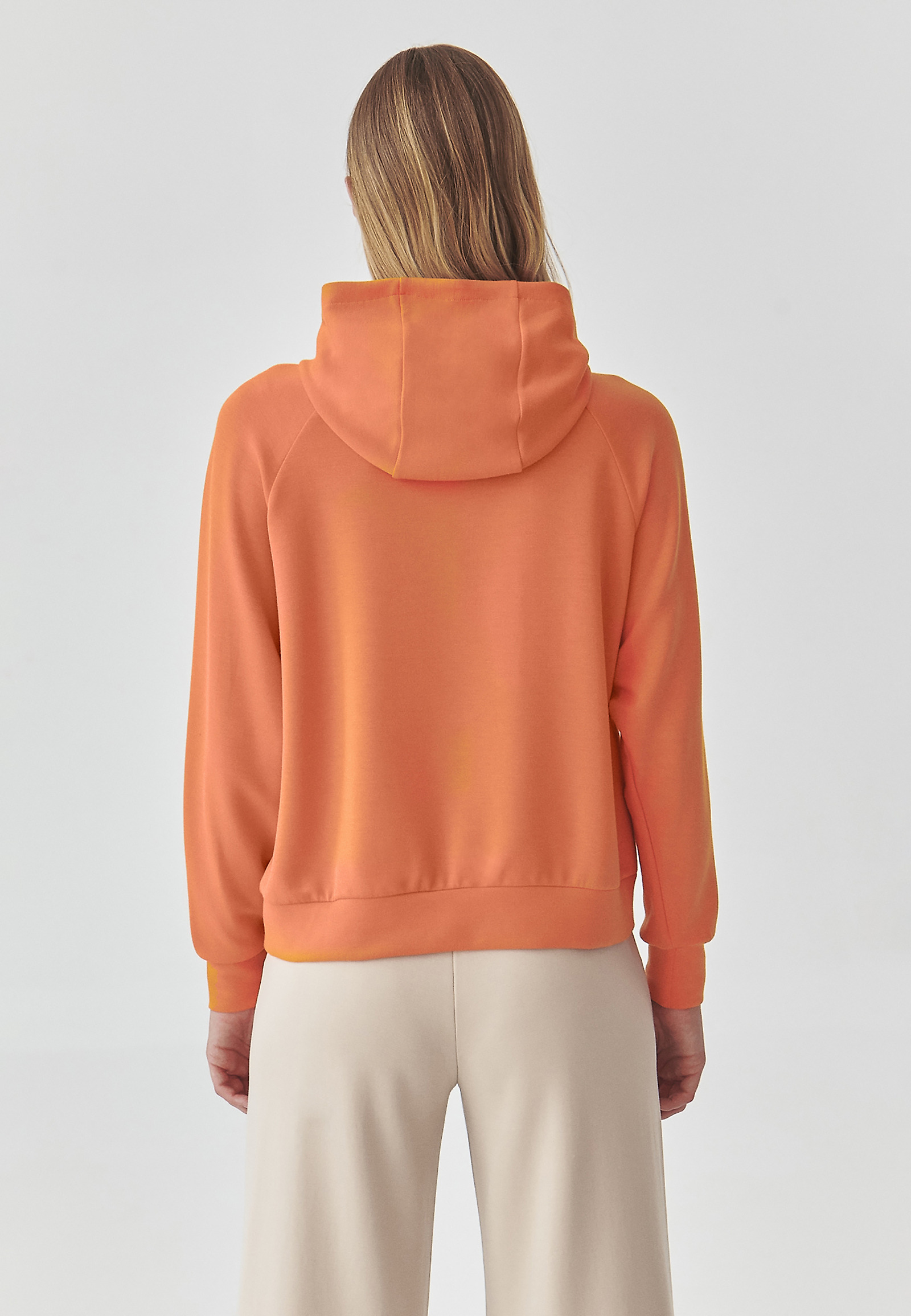 HÖLGYEK RAGLAN KAPUCNIS FELIRAT - VIOLETTA HÖLGYEK RAGLAN KAPUCNIS FELIRAT - VIOLETTA NARANCSSÁRGA 99977