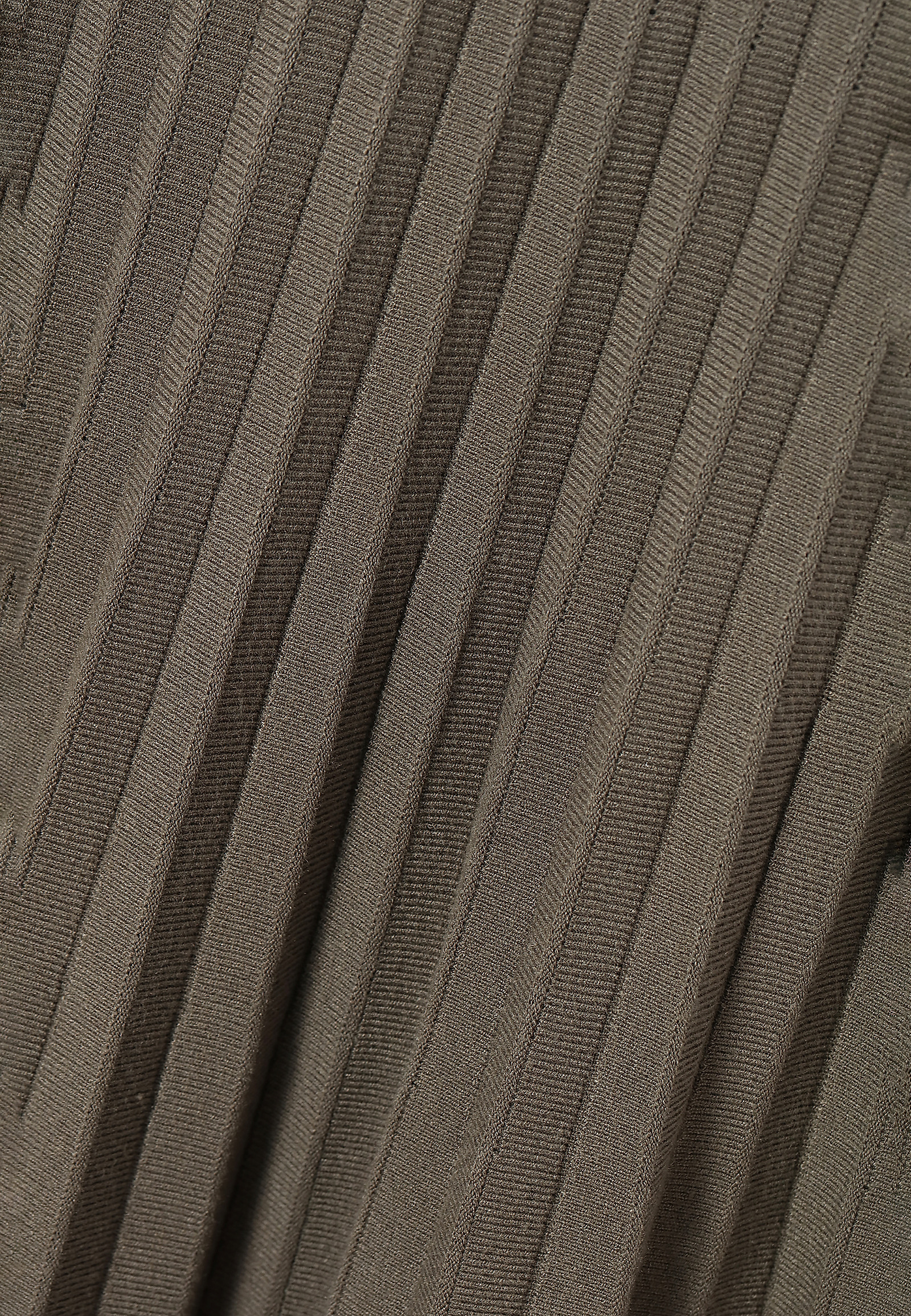 MAXI PLEATED DRESS WITH MOCK TURTLENECK AKSONI MAXI PLEATED DRESS WITH MOCK TURTLENECK AKSONI KHAKI 81473
