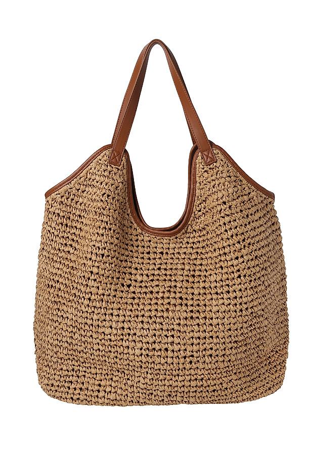 LADIES' BRAIDED BAG - BESSIE LADIES' BRAIDED BAG - BESSIE BEŻOWY 6