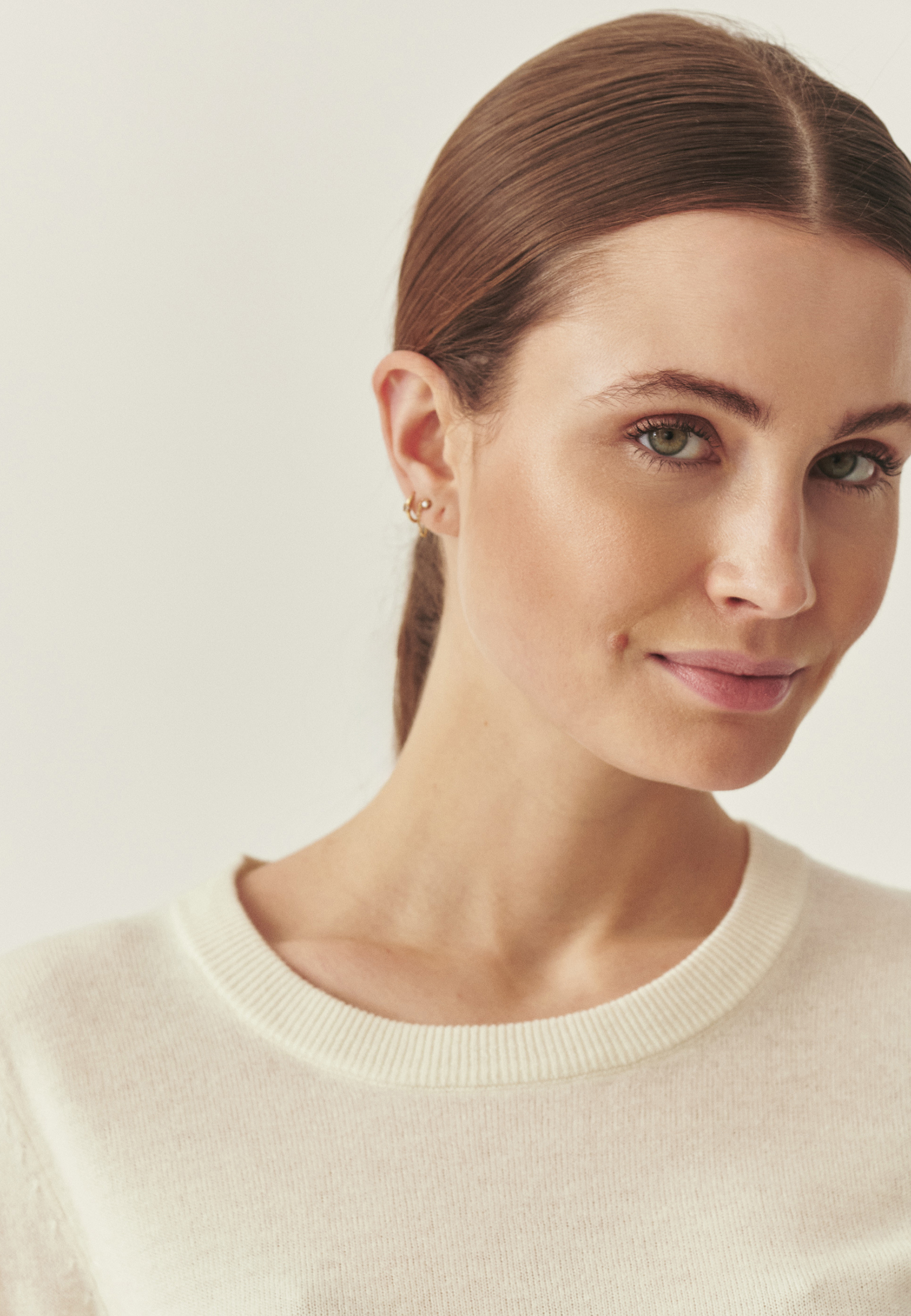 CLASSIC WOOL BLOUSE - VONA ECRU 2
